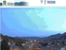 Tablet Screenshot of meteo.comune.pavullo-nel-frignano.mo.it